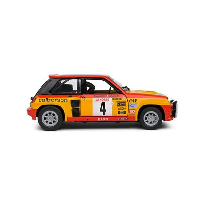 Mô hình xe Solido 1/18 Renault 5 turbo – Tour de Corse – 1980 – #4 Ragnotti/Andrie