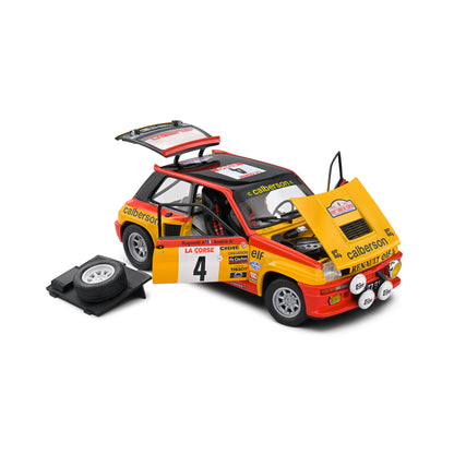 Mô hình xe Solido 1/18 Renault 5 turbo – Tour de Corse – 1980 – #4 Ragnotti/Andrie