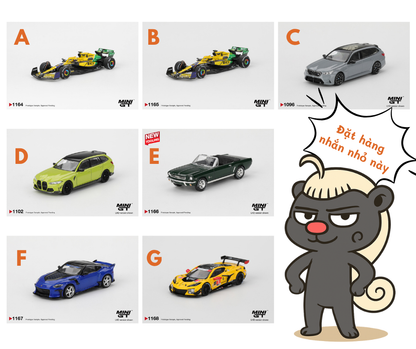 Sắp ra mắt Tháng 03/2026 mô hình xe Mini GT 1:64 Nissan Z VeilSide FFZ400 Seiran Blue MGT01167