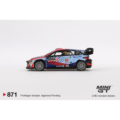 [HÀNG CÓ SẴN] Mocus Mô hình xe Mini GT 1:64 Hyundai i20 N Rally1 Hybrid #11 2024 Rallye Monte-Carlo Winner 871