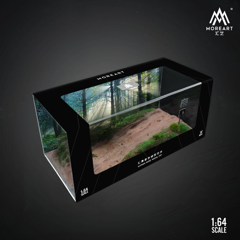Mô hình diorama Green Field 1:64 MOREART chi tiết các vật trang trí nhỏ