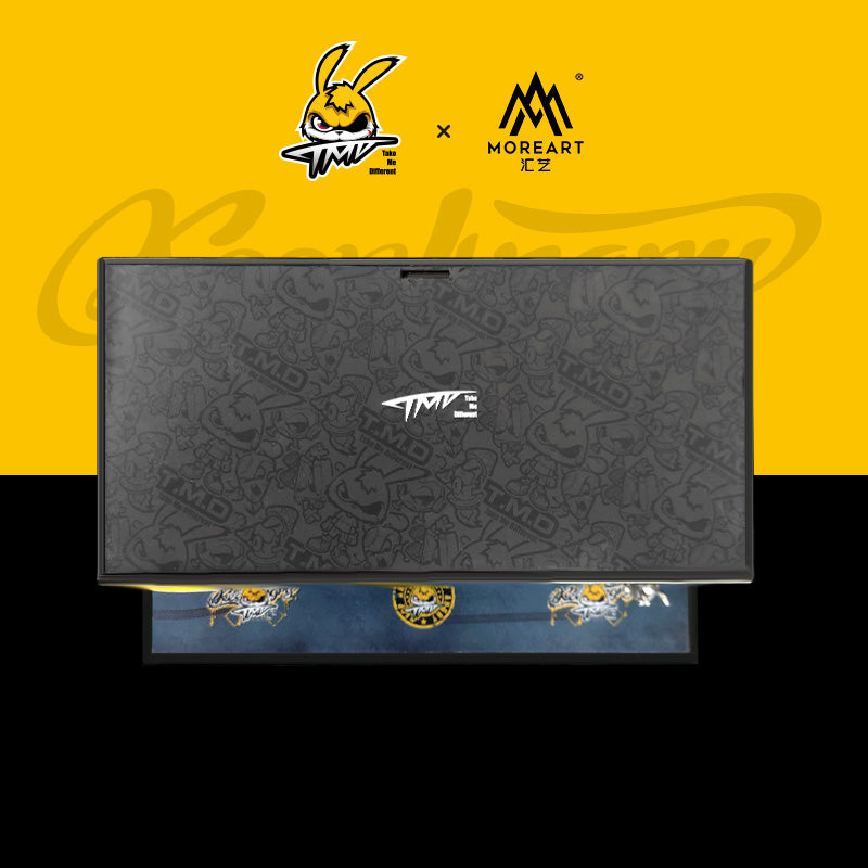 Mô hình diorama Trendy Brand Modification Shop Scene 1:64 MOREART tổng quan phía sau