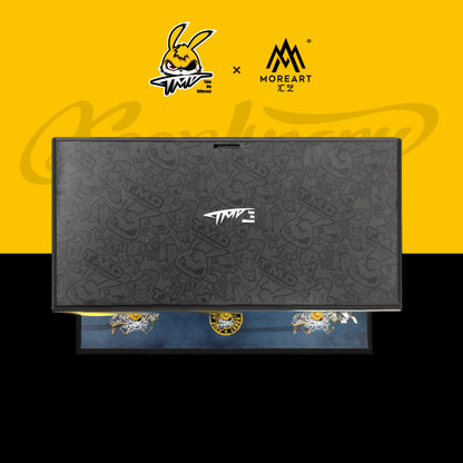 Mô hình diorama Trendy Brand Modification Shop Scene 1:64 MOREART tổng quan phía sau