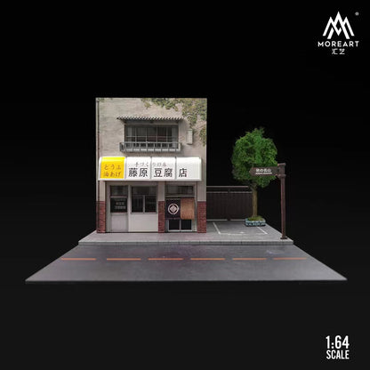 Tổng quan diorama Tofu Shop Moreart