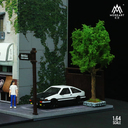 Cây xanh trang trí góc nghiêng