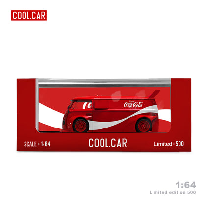 Mô hình xe Volkswagen T1 Coca-Cola Cool Car вид bên