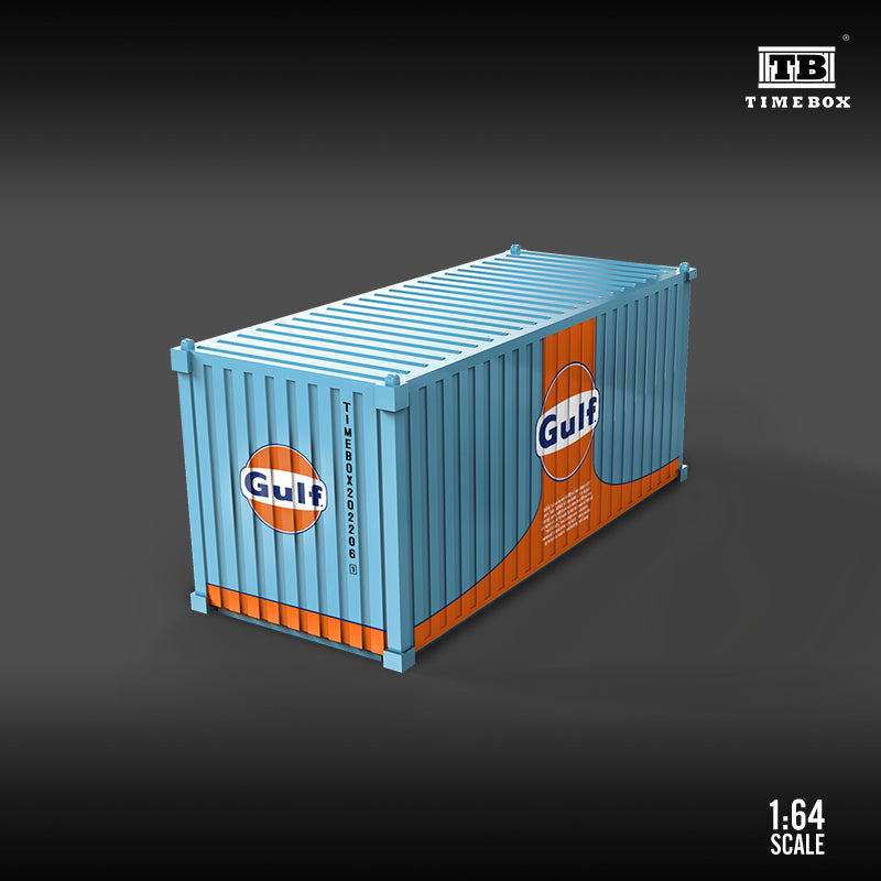 Mô hình container Gulf Oil Time Box 1:64 góc trước