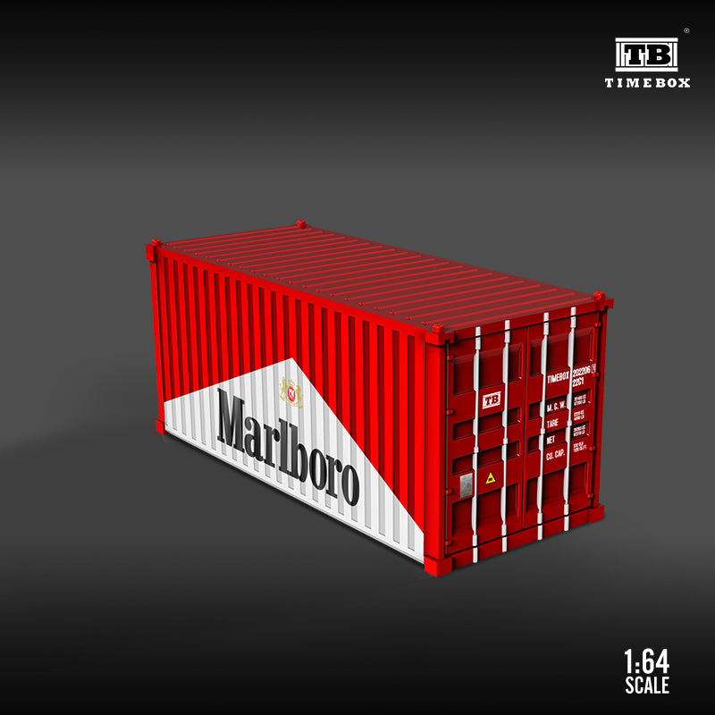 Mô hình container Marlboro Time Box 1:64 góc trước