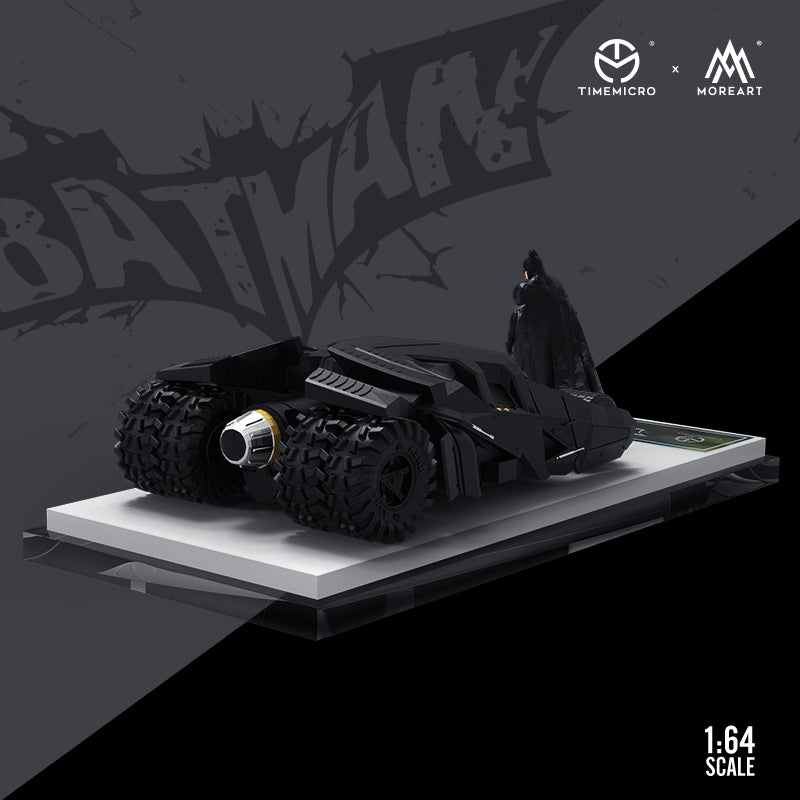 Batmobile diorama nhìn từ trên xuống