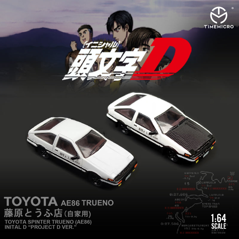 Góc nghiêng xe Toyota AE86 Initial D
