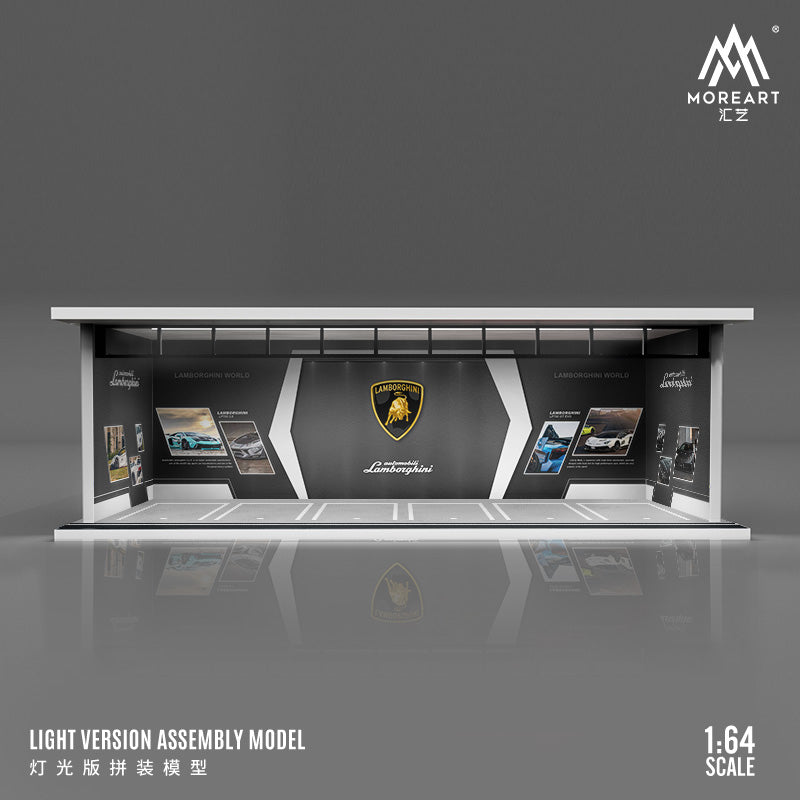 Diorama Lamborghini-Lighted Model Set góc tổng quan
