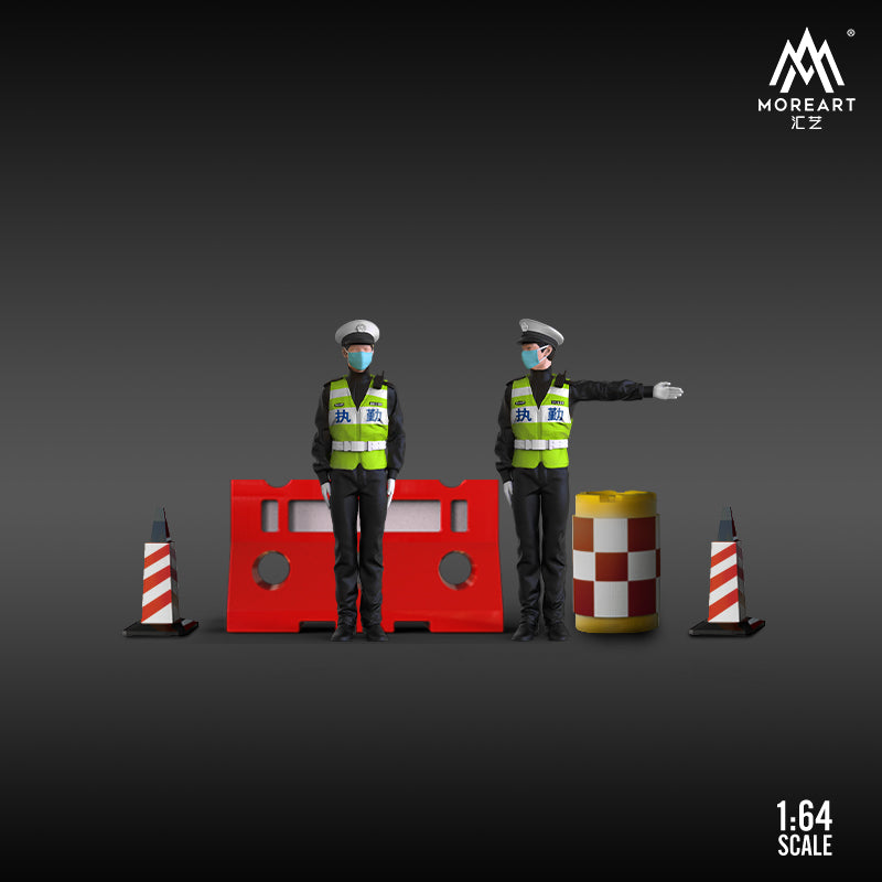 Mô hình diorama MOREART Traffic Police