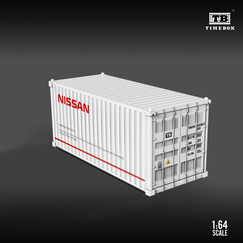 Mặt trước diorama container Nissan Edition