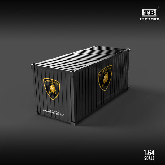 Mặt trước diorama container Lamborghini Edition