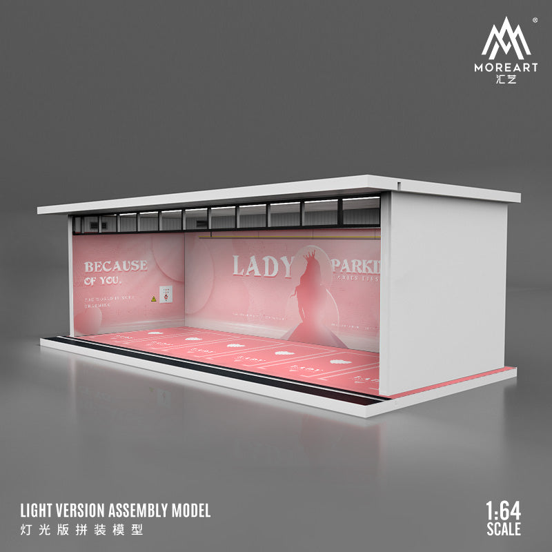 Diorama Barbie Pink tỉ lệ 1:64