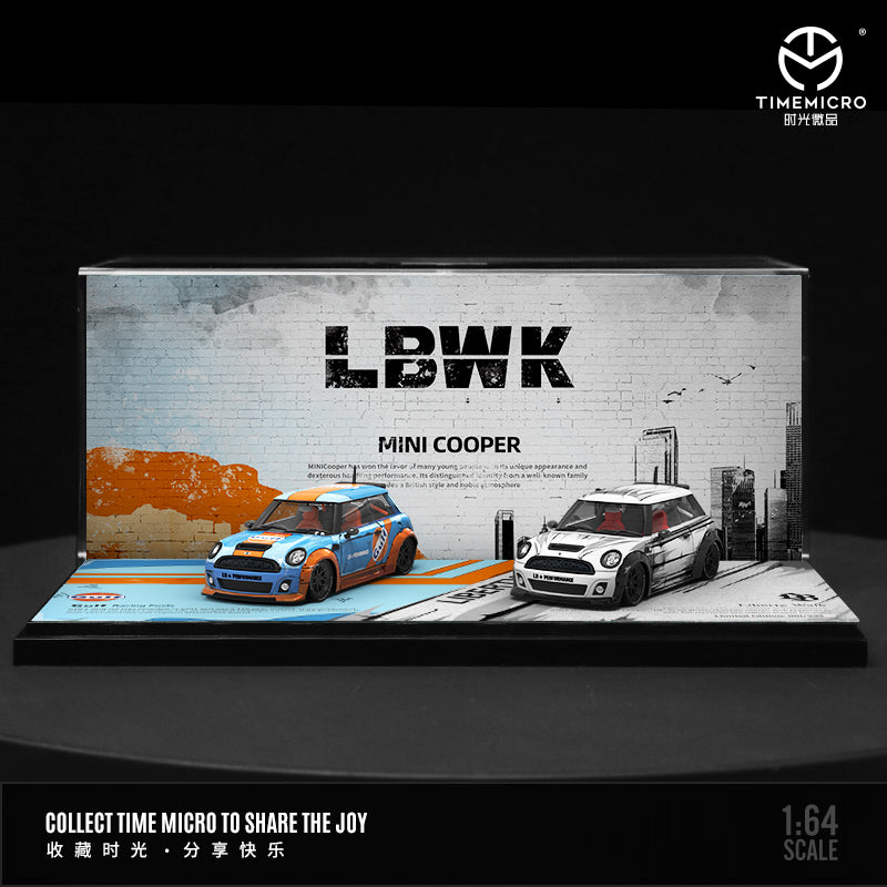 Mô hình xe LBWK BMW Mini Coupe Comic Book Edition Time Micro 1:64