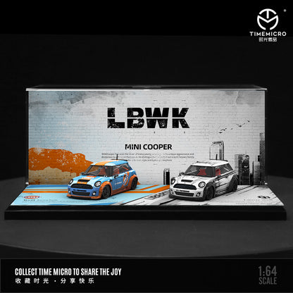 Mô hình xe LBWK BMW Mini Coupe Comic Book Edition Time Micro 1:64