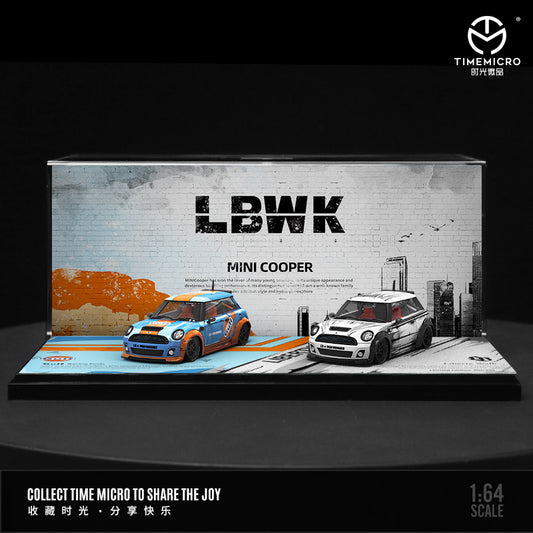 Mô hình xe LBWK BMW Mini Coupe Comic Book Edition Time Micro 1:64