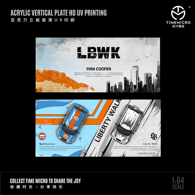 Xe mô hình LBWK BMW Mini Coupe tỉ lệ 1:64