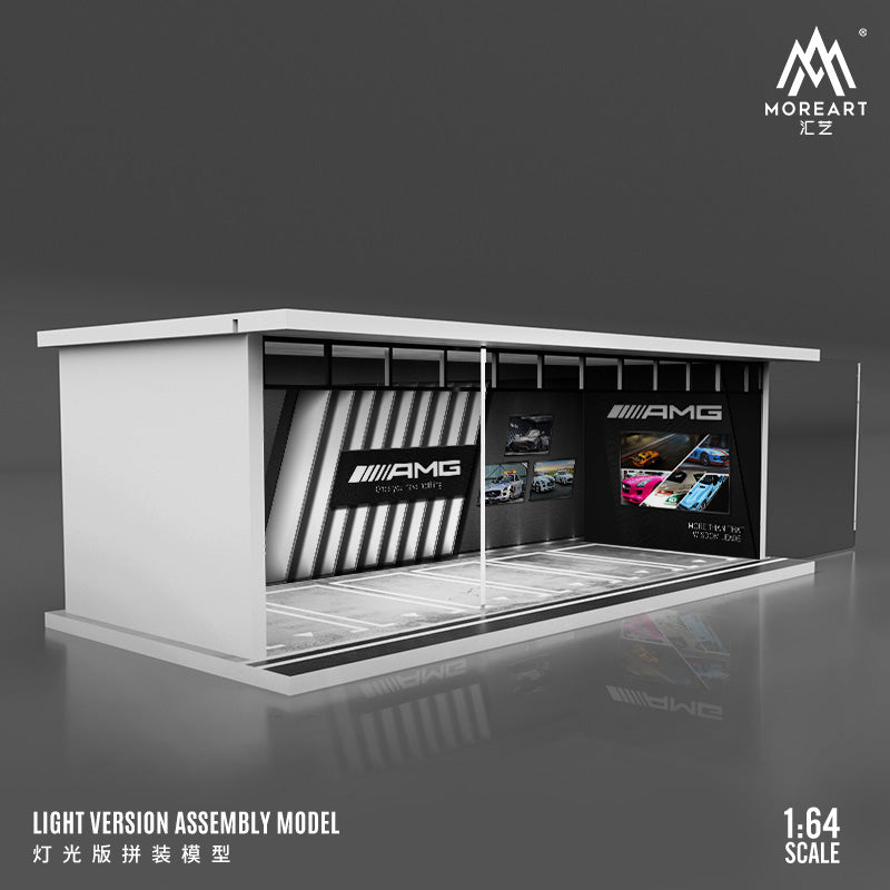 AMG Lighted MOREART 1:64 nhìn từ bên hông