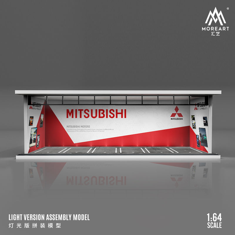 Diorama MITSUBISHI MOREART 1:64
