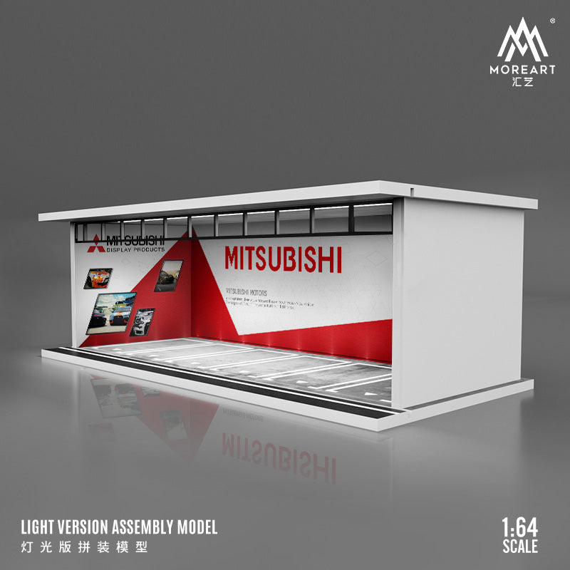 Mô hình diorama MITSUBISHI có đèn
