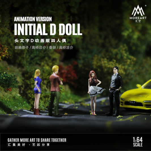 Tổng quan diorama Initial D Anime