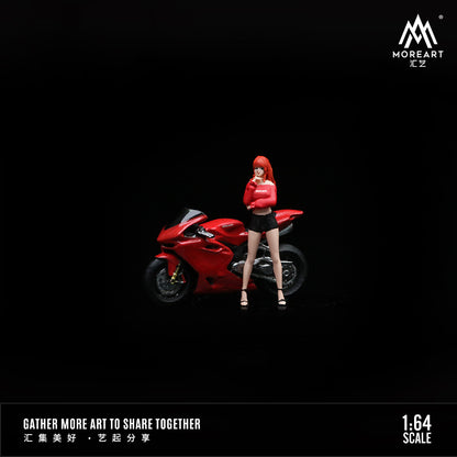 Góc nghiêng diorama Motorcycle Girl