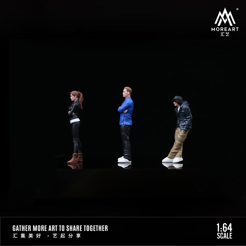 Chi tiết nhân vật trong diorama MoreArt 1:64