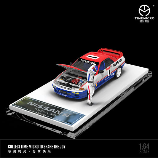 Góc trước xe Nissan GT32 Race Car No. 1 Time Micro