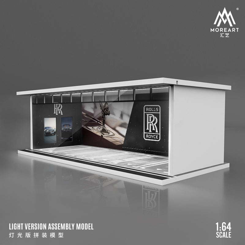 Diorama Rolls-Royce tỉ lệ 1:64 có đèn