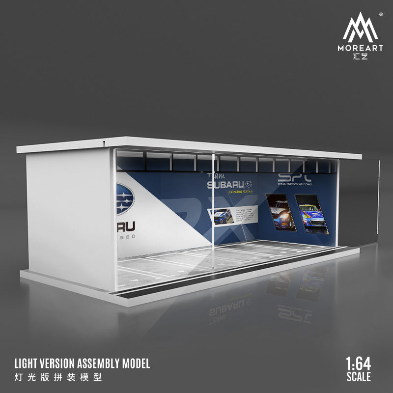 Diorama Subaru tỉ lệ 1:64 có đèn