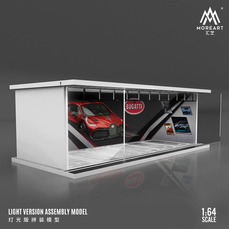 Diorama Bugatti có đèn