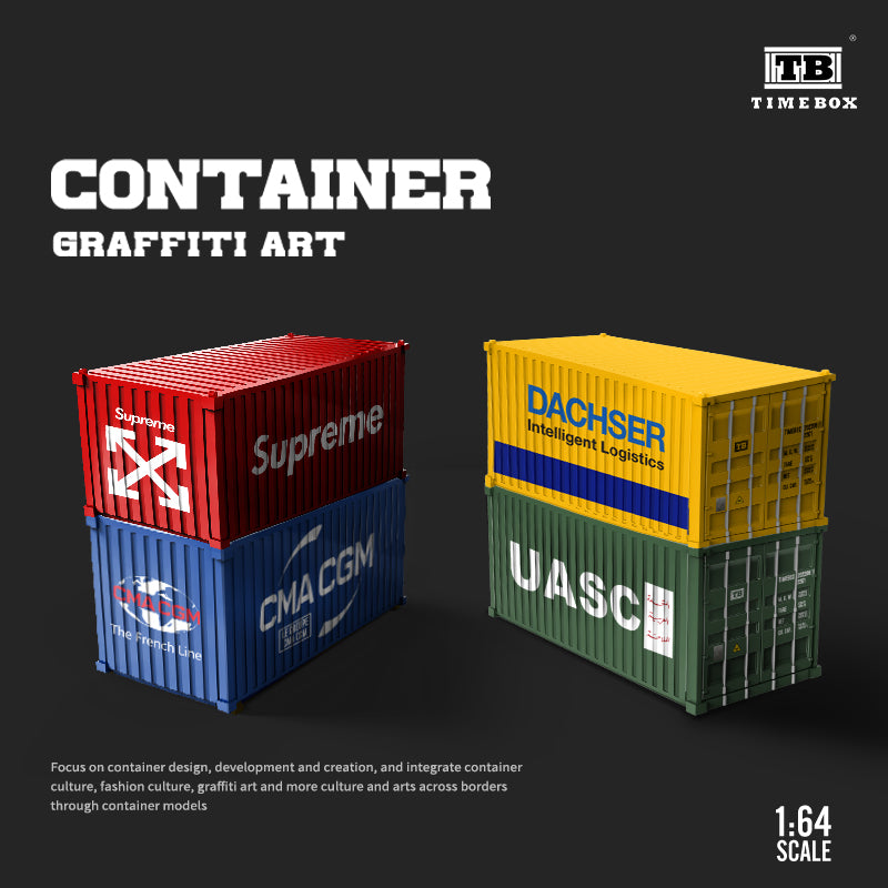 Góc nghiêng diorama Container-Supreme Paint Job