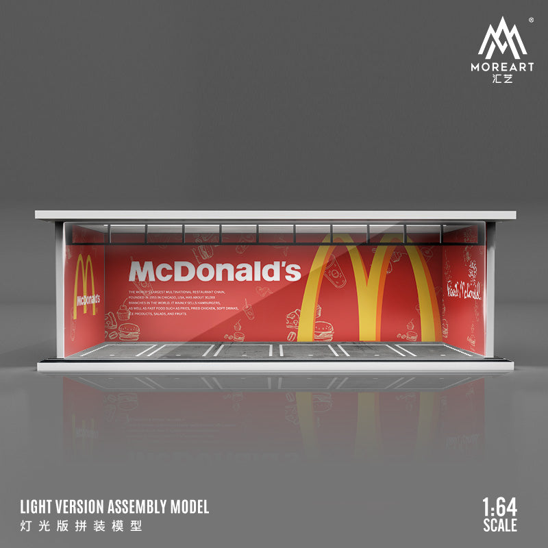 Mô hình diorama McDonald's tỉ lệ 1:64