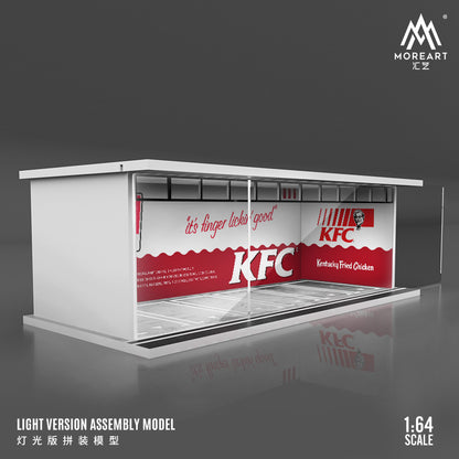 Góc bên mô hình KFC