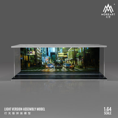 [ĐÃ RA MẮT] Mô hình diorama MOREART 1:64 City Street Lighted Model Set-Model C MO914247