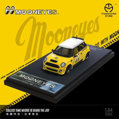 Góc trước xe BMW Mini Mooneyes Yellow
