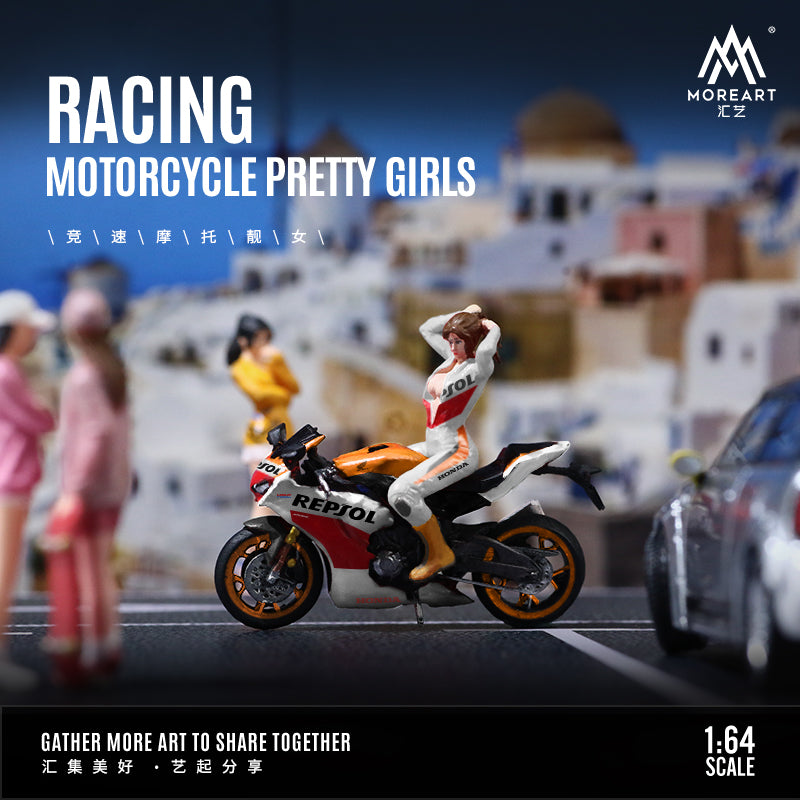 Tổng quan diorama Racing Motorcycle Beauty Doll