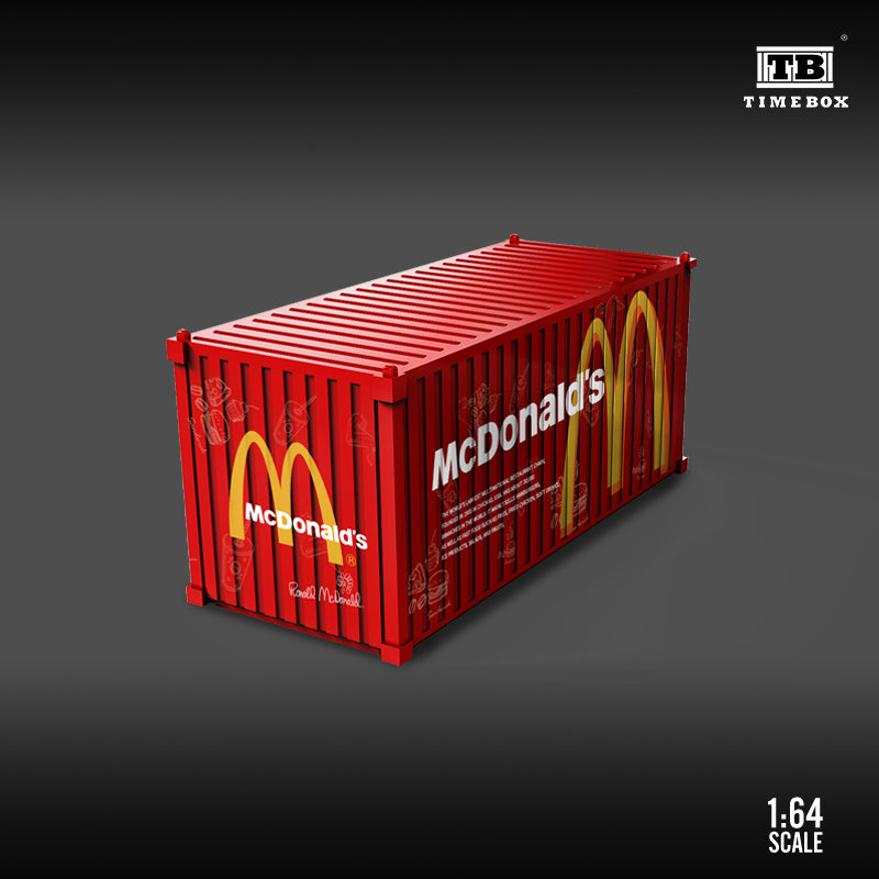 Diorama Container McDonald's Time Box 1:64