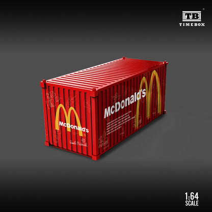 Diorama Container McDonald's Time Box 1:64