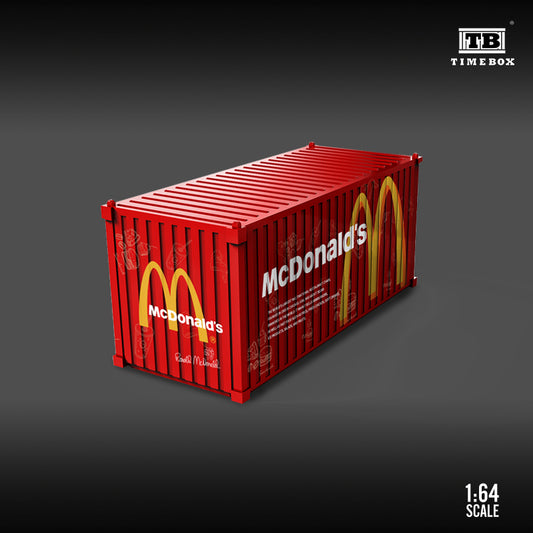 Diorama Container McDonald's Time Box 1:64