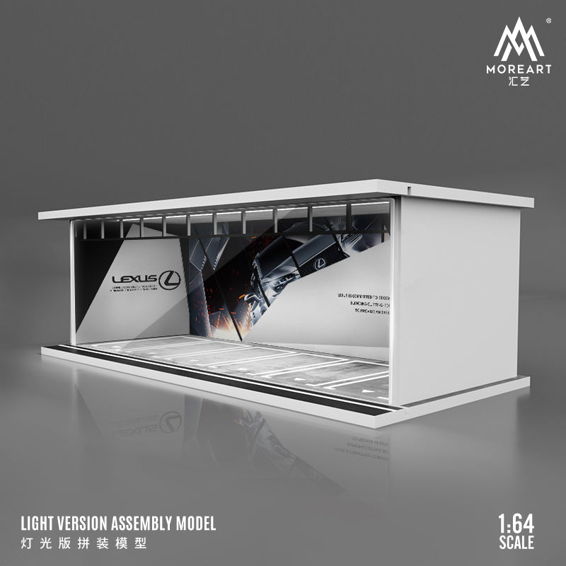 Chi tiết nhỏ trong diorama Lexus-Lighted