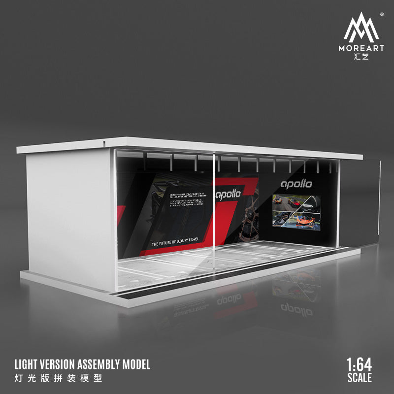 Chi tiết nhỏ trong diorama Apollo-Lighted