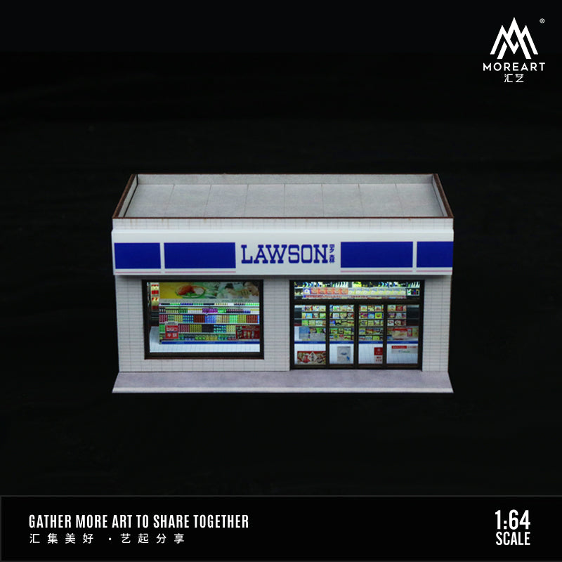 Toàn cảnh diorama Lawson Store