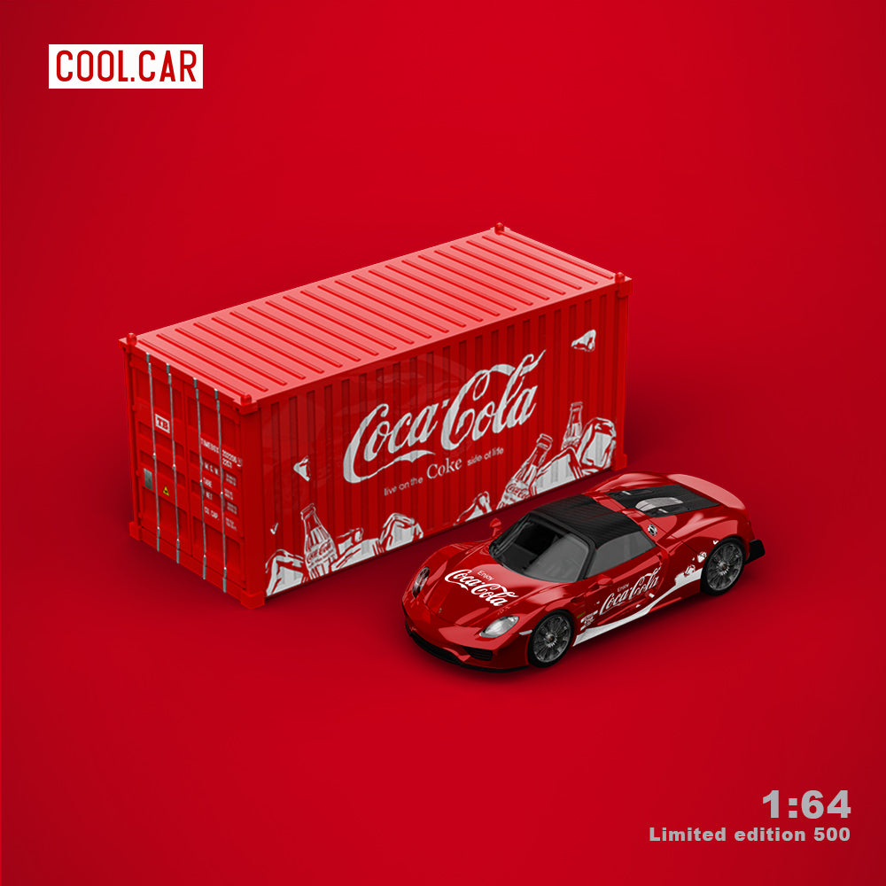 Đuôi xe Cool Car Coca-Cola Container Set