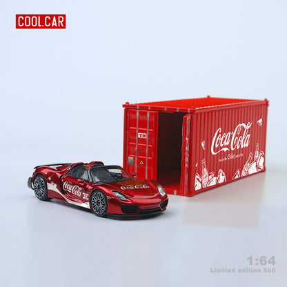 Container Coca-Cola đi kèm xe 918
