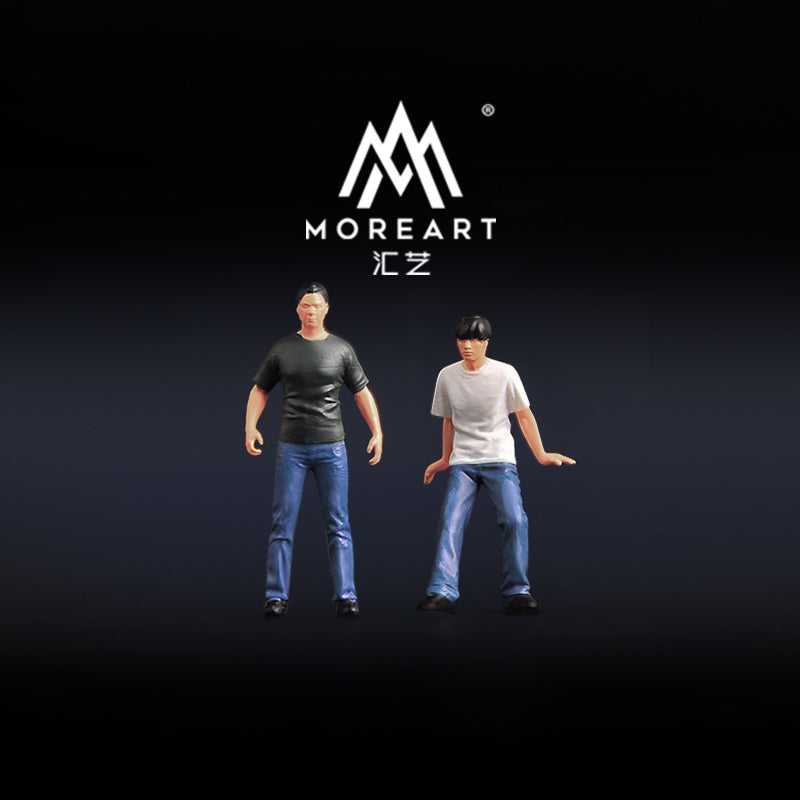 Mô hình diorama MOREART 1:64 nhân vật cửa hàng đậu phụ; Diorama cửa hàng đậu phụ tỉ lệ 1:64 của MOREART; Mô hình thu nhỏ MOREART Tofu Shop Doll