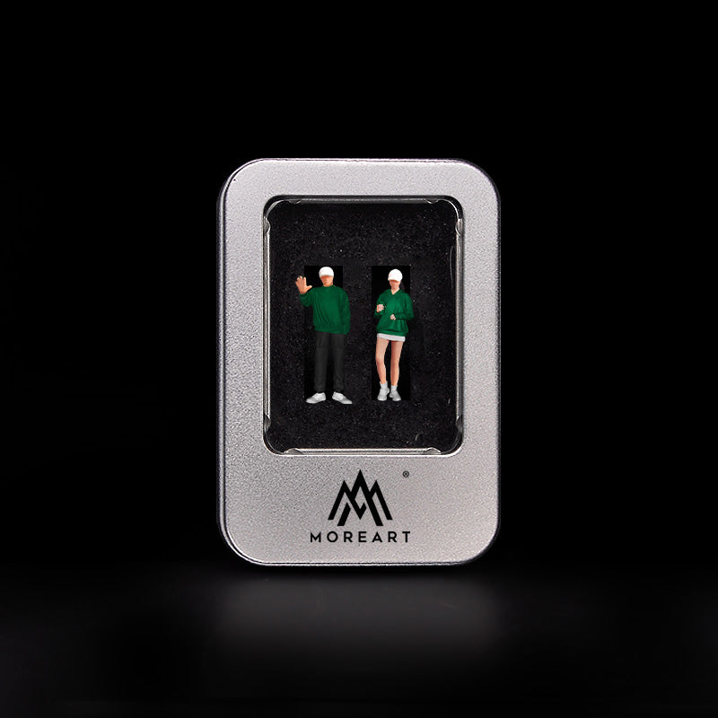 [ĐÃ RA MẮT] Mô hình diorama MOREART 1:64 Starbucks Figure MO642006