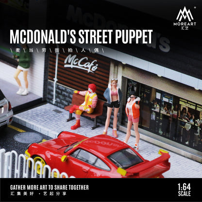 Diorama McDonald's Street Style góc nghiêng